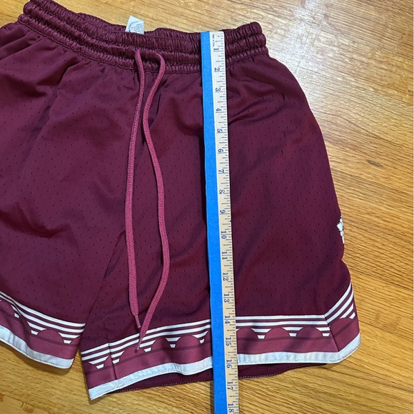 NIKE MENS DRI FIT GIANNIS MESH 6" BASKETBALL SHORTS DARK BEETROOT SIZE M (a3 - Picture 6 of 15